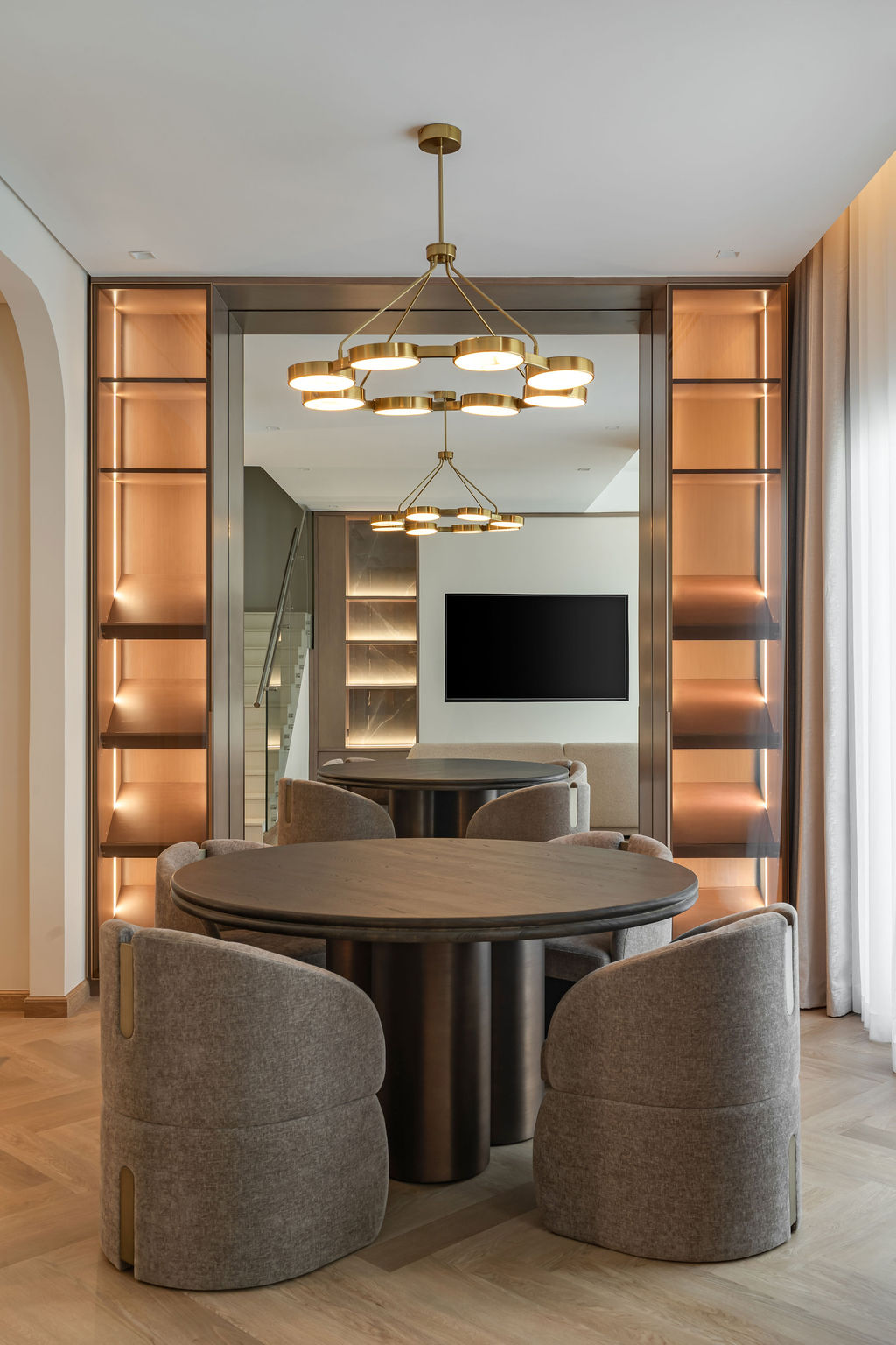 Villa interior project by Octo Interiors in Al Furjan, Dubai